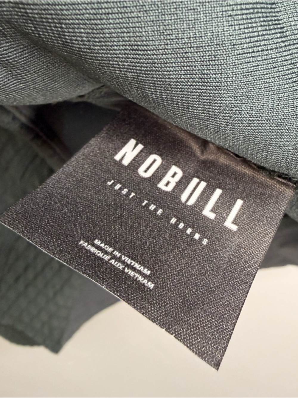 NOBULL Forest Green Waffle-Knit Crewneck Sweater Small - Picture 7 of 8